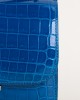 Constance 18CM Shiny Niloticus Crocodile 7W Blue izmir Gold