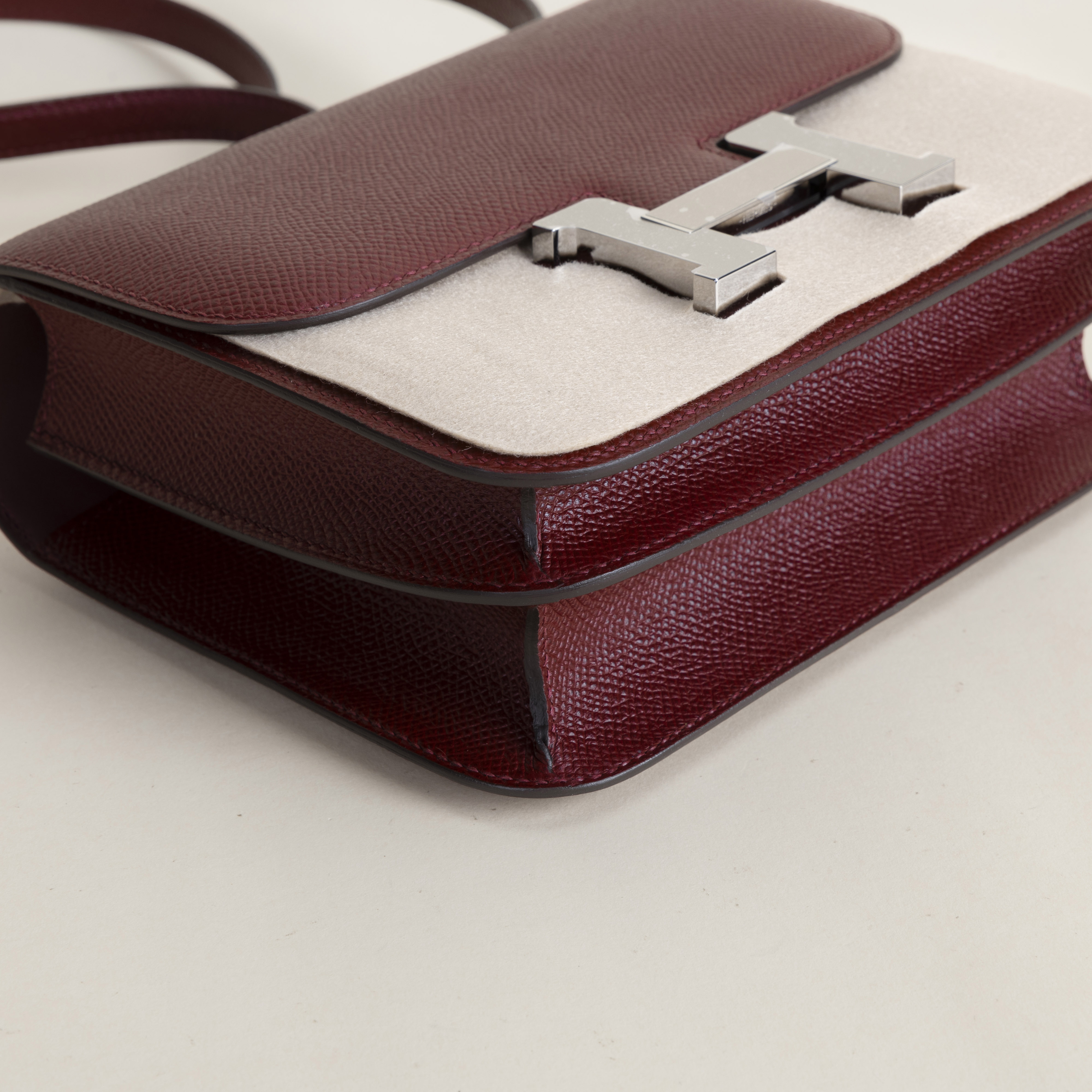 Constance 18cm Epsom 57 Bordeaux PHW