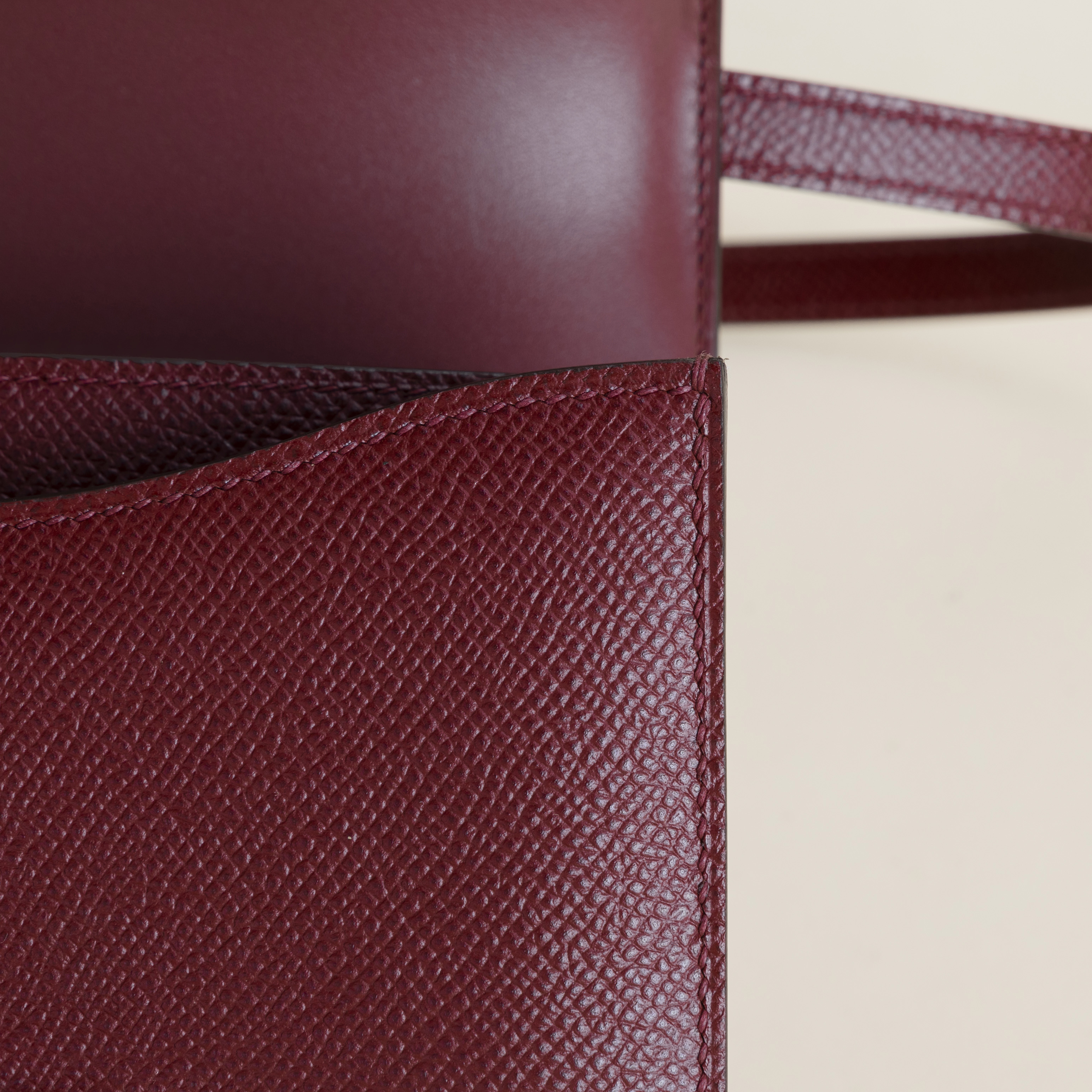 Constance 18cm Epsom 57 Bordeaux PHW