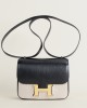 Constance 18cm Chevre leather CC89 Noir ghw