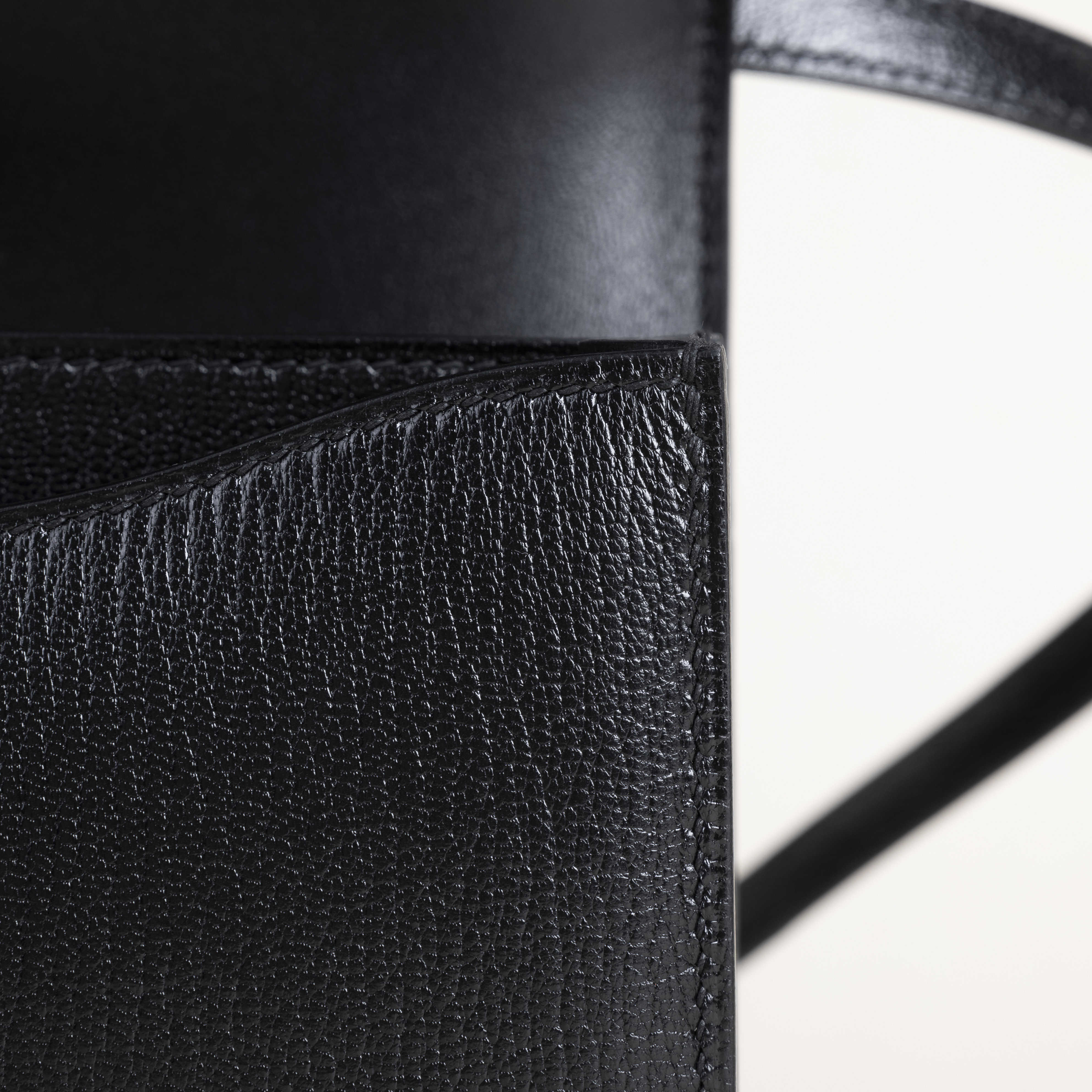 Constance 18cm Chevre leather CC89 Noir ghw