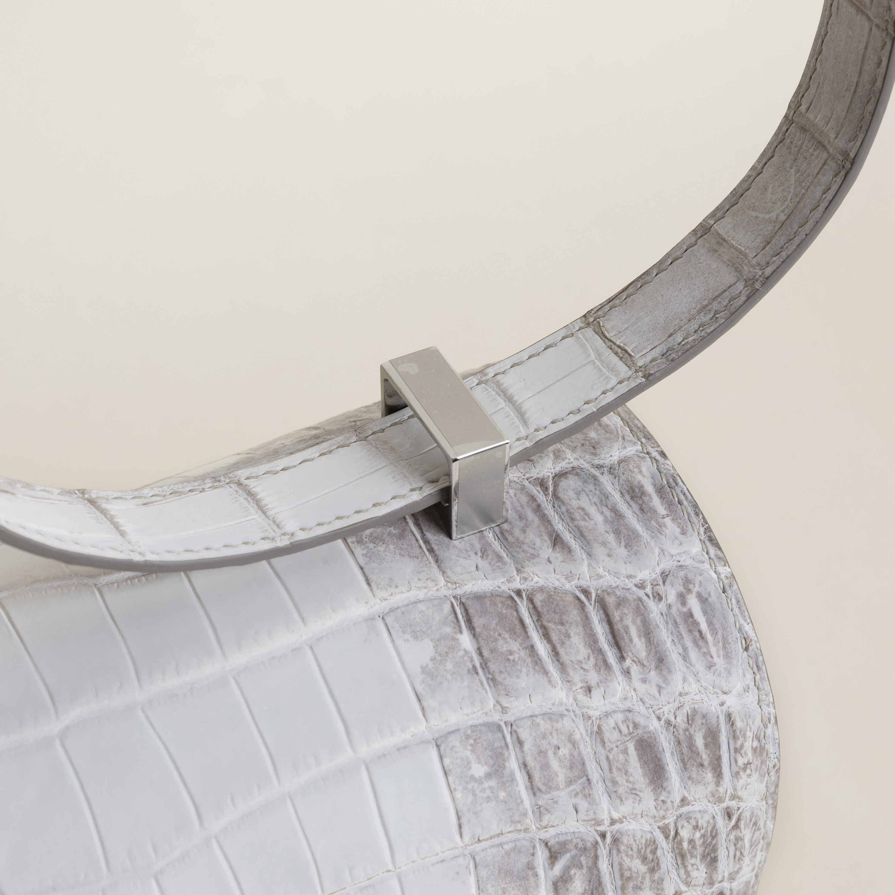 Constance 24cm Matte Niloticus Crocodile 01 Himalayan PHW