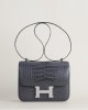 Constance 24cm Matte Alligator 88 Graphite HW