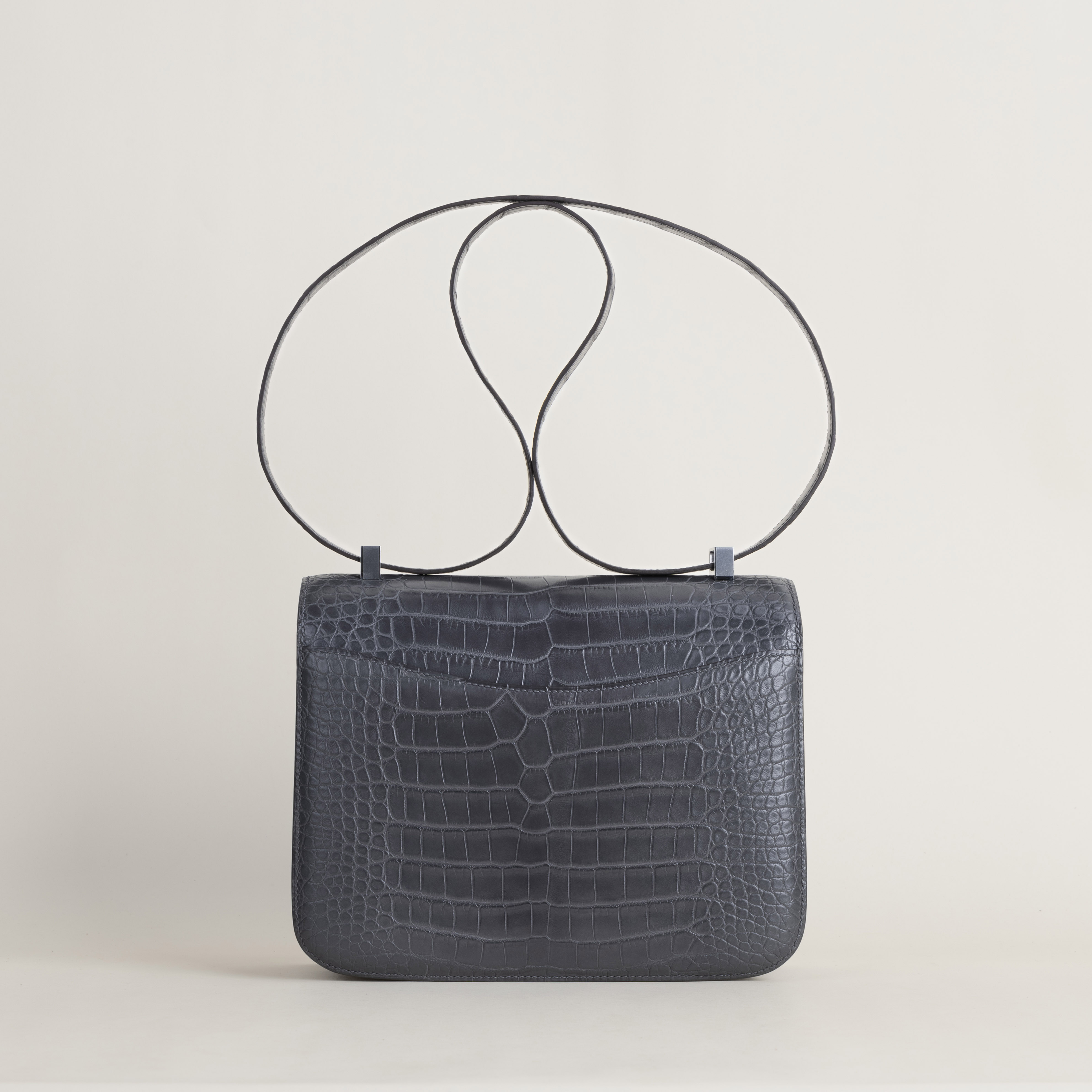 Constance 24cm Matte Alligator 88 Graphite HW