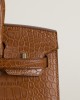 Birkin 20cm Matte Alligator Crocodile CC37 Gold GHW