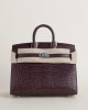 Birkin 20cm Matte Alligator 41 Havane PHW