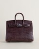 Birkin 20cm Matte Alligator 41 Havane PHW