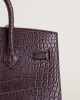 Birkin 20cm Matte Alligator 41 Havane PHW