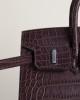 Birkin 20cm Matte Alligator 41 Havane PHW
