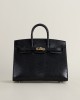 Birkin 20cm Lizard Skin CC89 Noir GHW