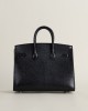 Birkin 20cm Lizard Skin CC89 Noir GHW