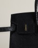 Birkin 20cm Lizard Skin CC89 Noir GHW
