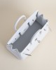 Birkin 25cm Matte Alligator Crocodile 01 Blanc PHW