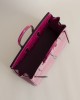 Birkin 25 Shiny Niloticus Crocodile E5 Rose Tyrien PHW