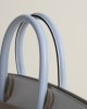 Birkin 25cm Chevre 01 Blanc  T0 Bleu Brume PHW