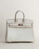 birkin 25 Ostrich 3c parchemin rose gold