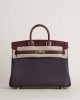 Birkin 25cm Touch TogoMatte Alligator Crocodile 0G Rouge sellierF5 Bourgogne GHW