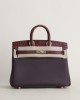 Birkin 25cm Touch TogoMatte Alligator Crocodile 0G Rouge sellierF5 Bourgogne GHW