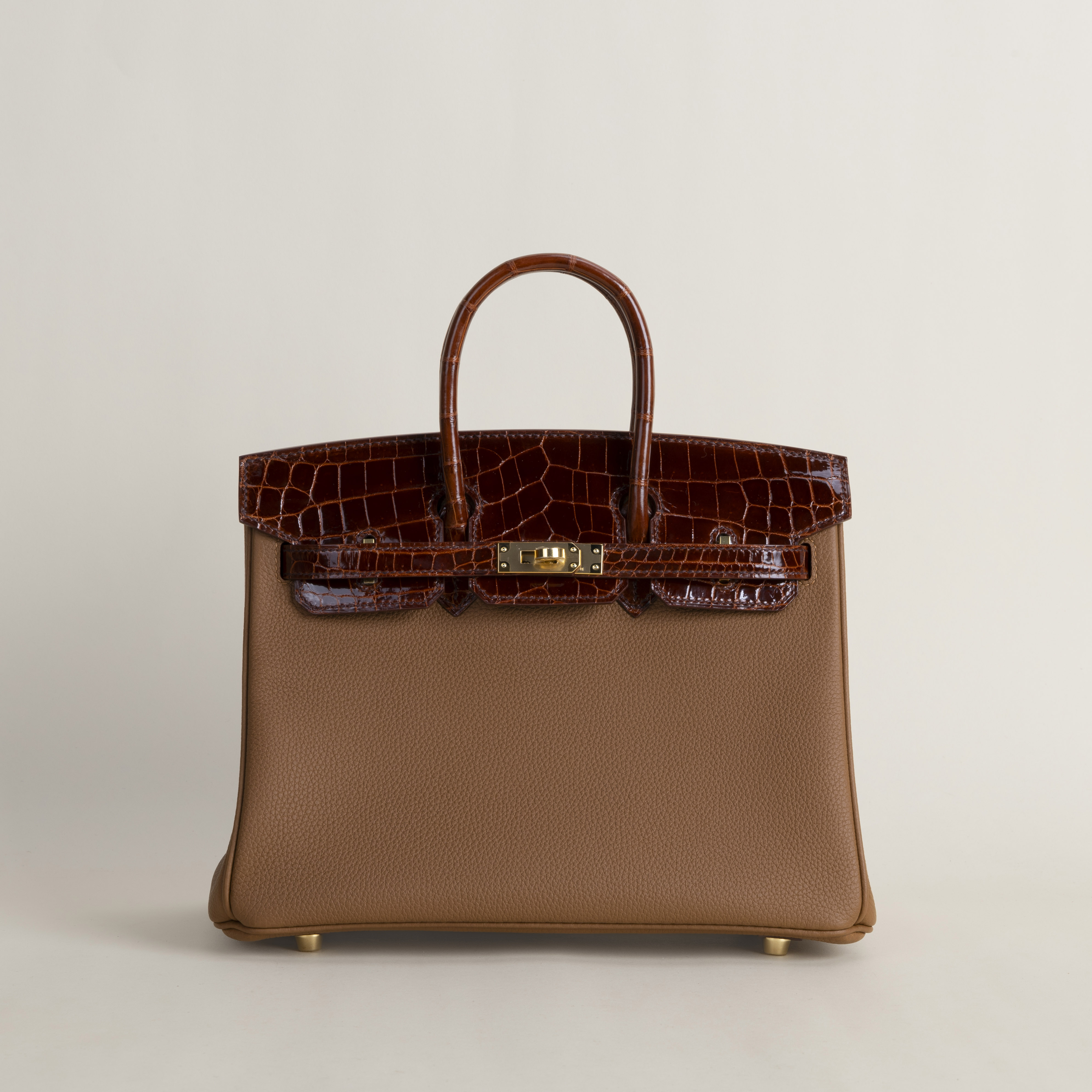 Birkin 25cm Touch Gold33 Miel GHW