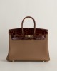 Birkin 25cm Touch Gold33 Miel GHW