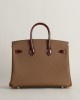 Birkin 25cm Touch Gold33 Miel GHW