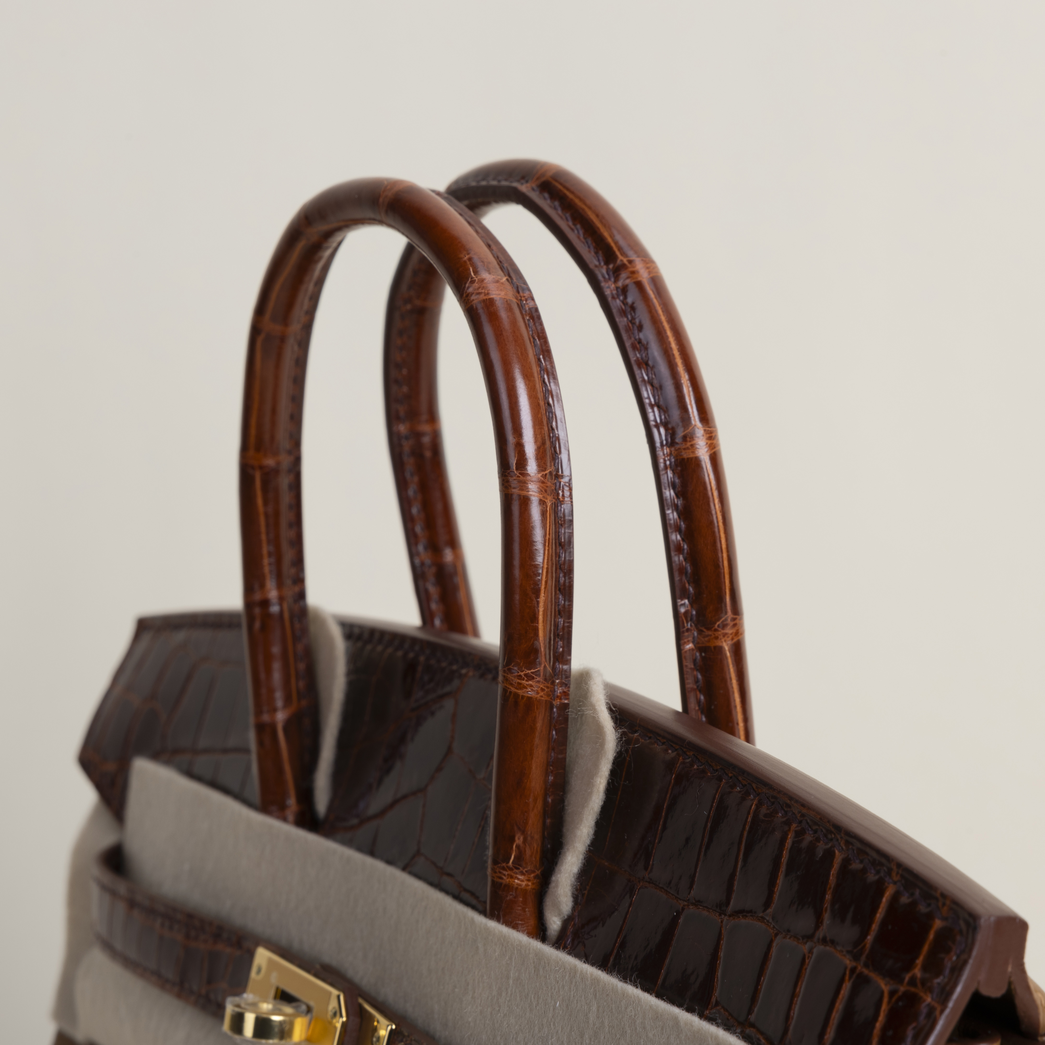 Birkin 25cm Touch Gold33 Miel GHW