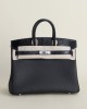 Birkin 25cm Touch TogoLizard skin 89 Noir PHW
