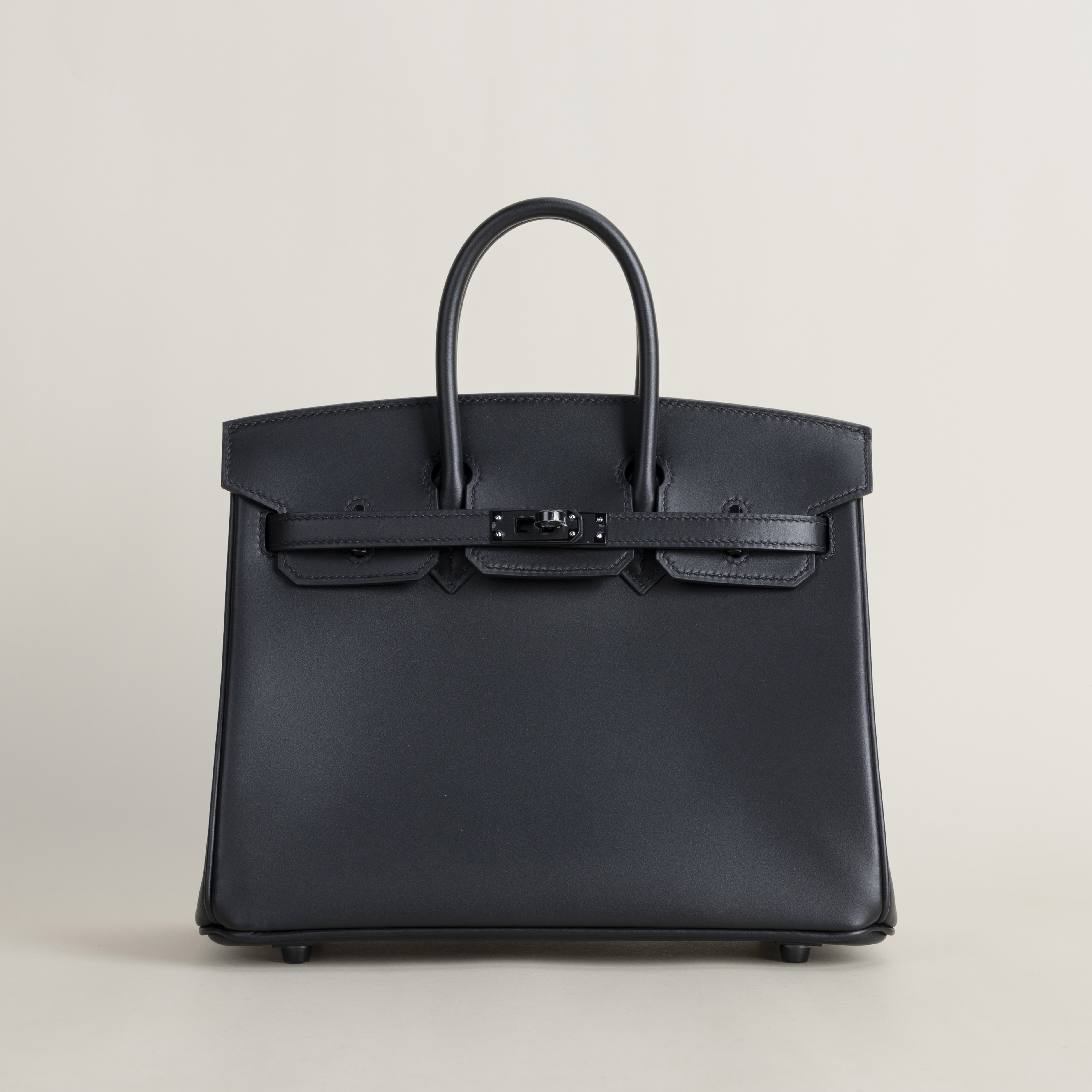 birkin 25 BOX CC89 Noir GHW