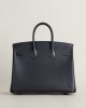 birkin 25 BOX CC89 Noir GHW