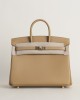 Birkin 25 Epsom 4B Biscuit GHW