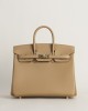 Birkin 25 Epsom 4B Biscuit GHW