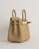 Birkin 25 Epsom 4B Biscuit GHW