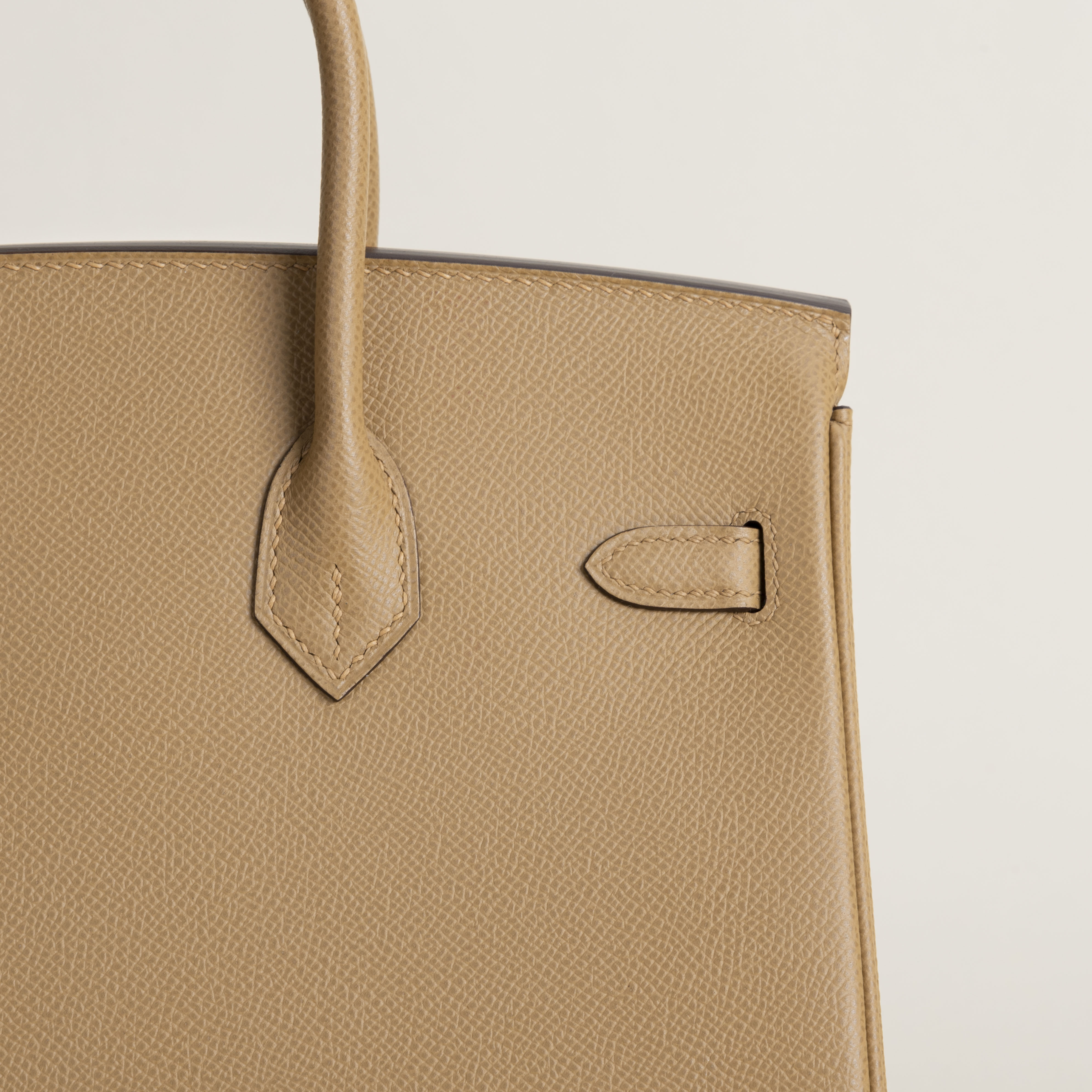 Birkin 25 Epsom 4B Biscuit GHW