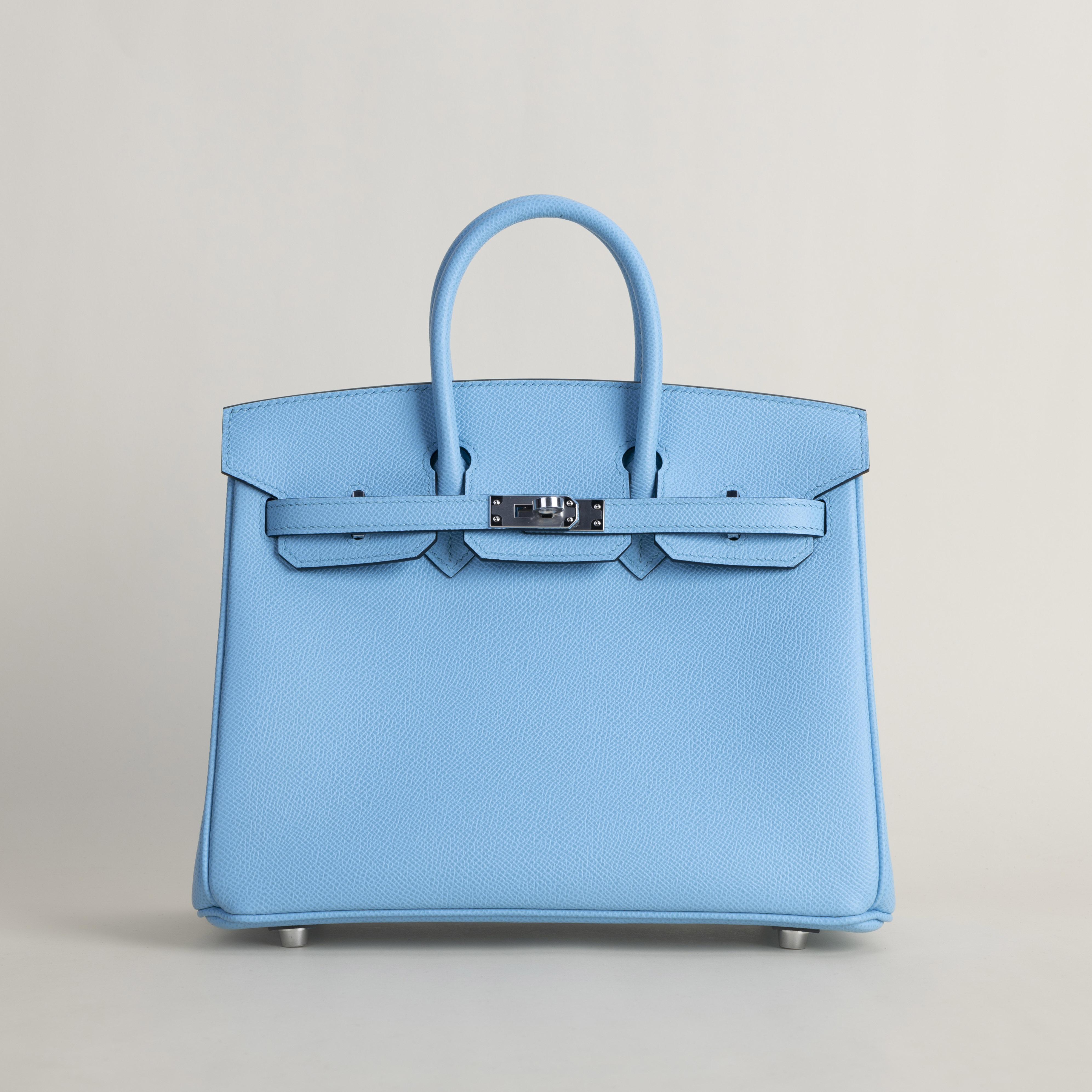 Birkin 25 Epsom 7N Celeste PHW