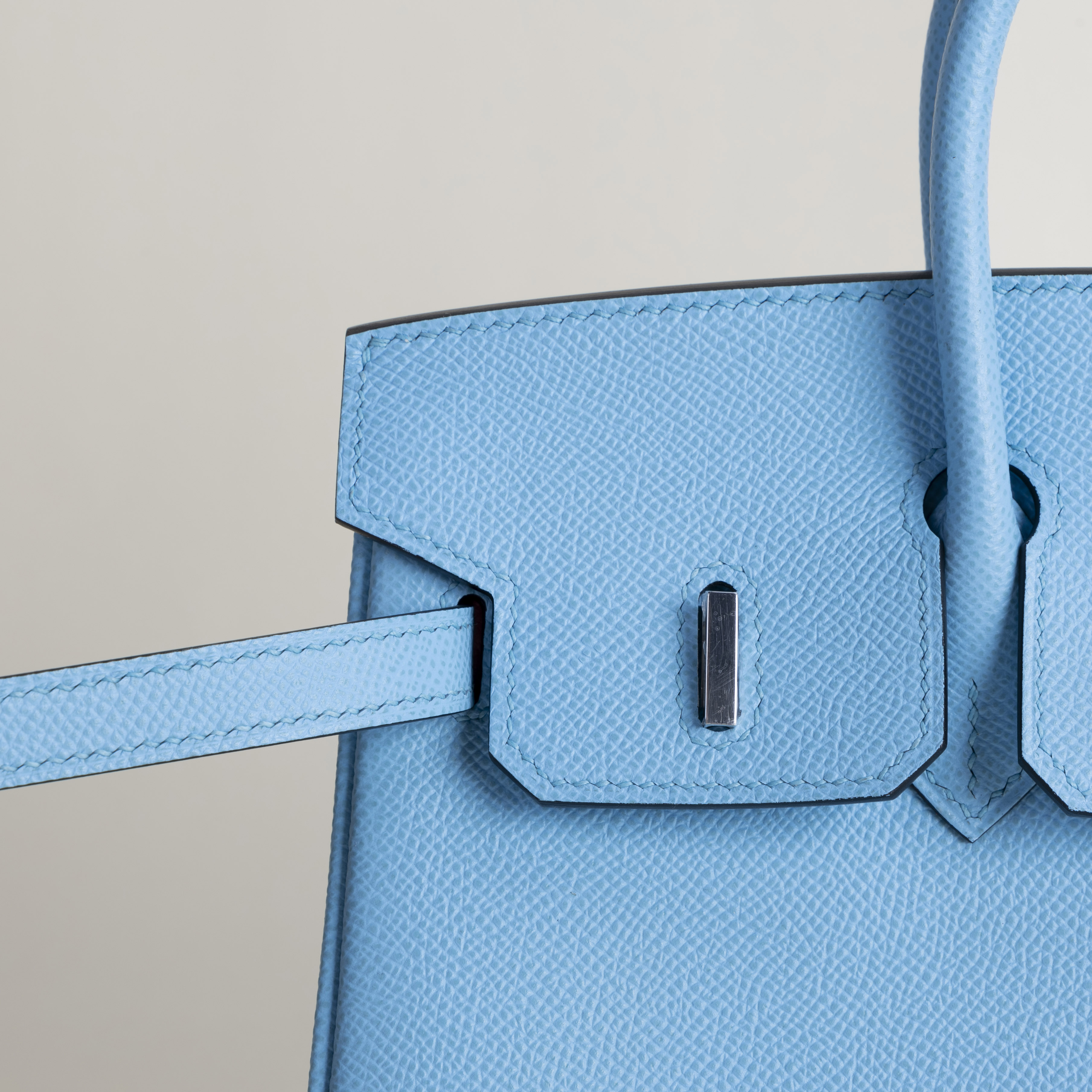 Birkin 25 Epsom 7N Celeste PHW