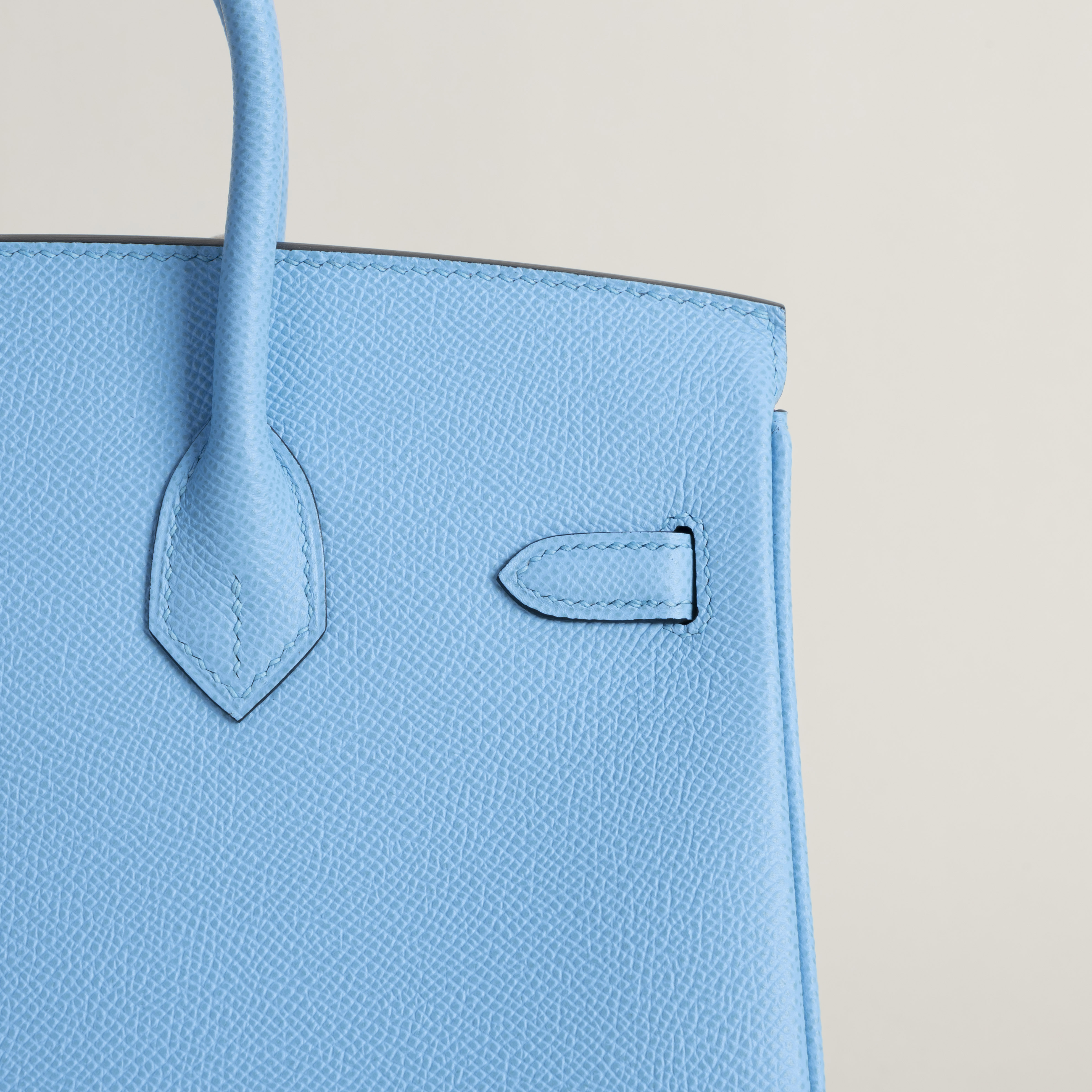 Birkin 25 Epsom 7N Celeste PHW