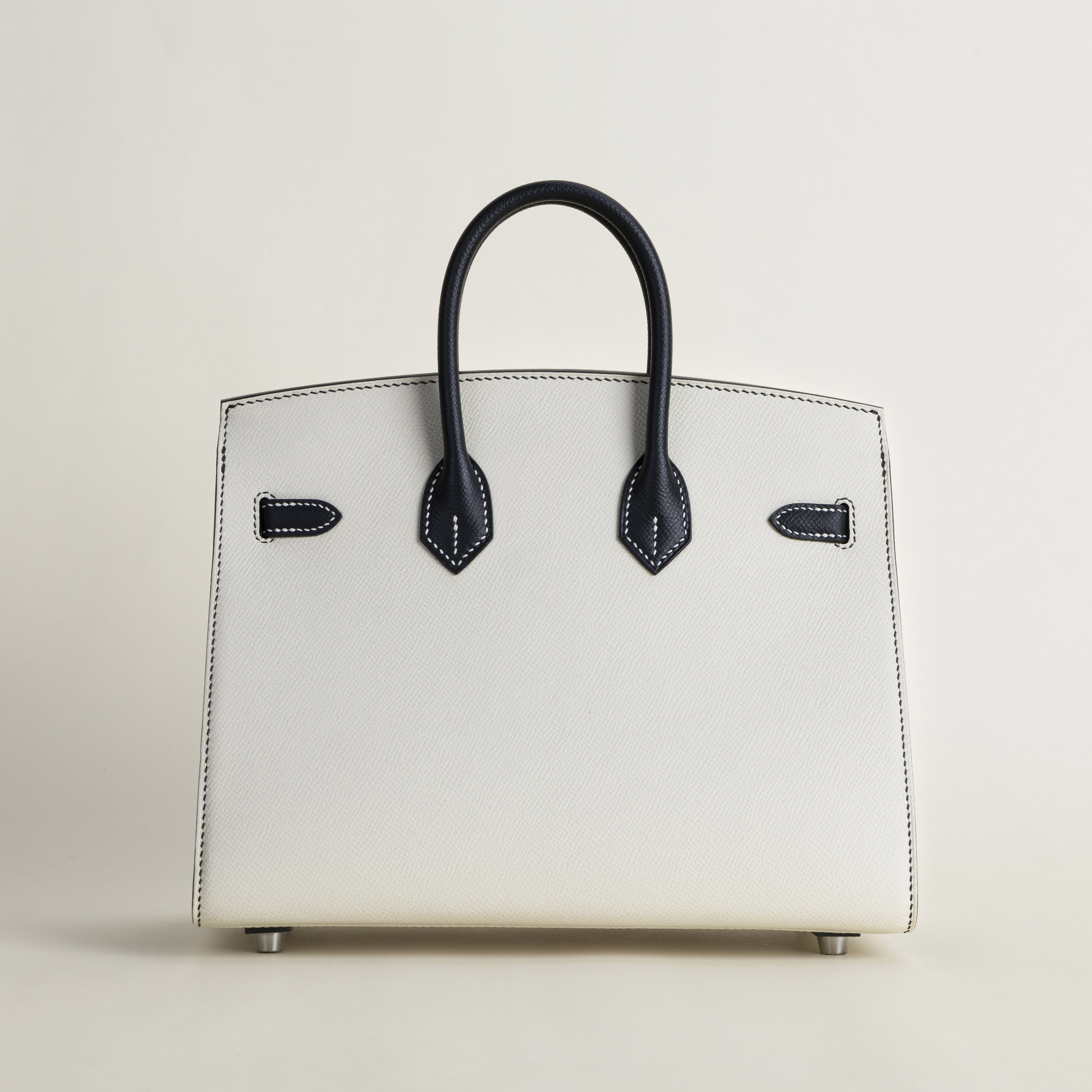 Birkin 25 sellier epsom 10 craie 89 noir
