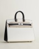 Birkin 25 sellier epsom 10 craie 89 noir