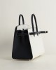 Birkin 25 sellier epsom 10 craie 89 noir