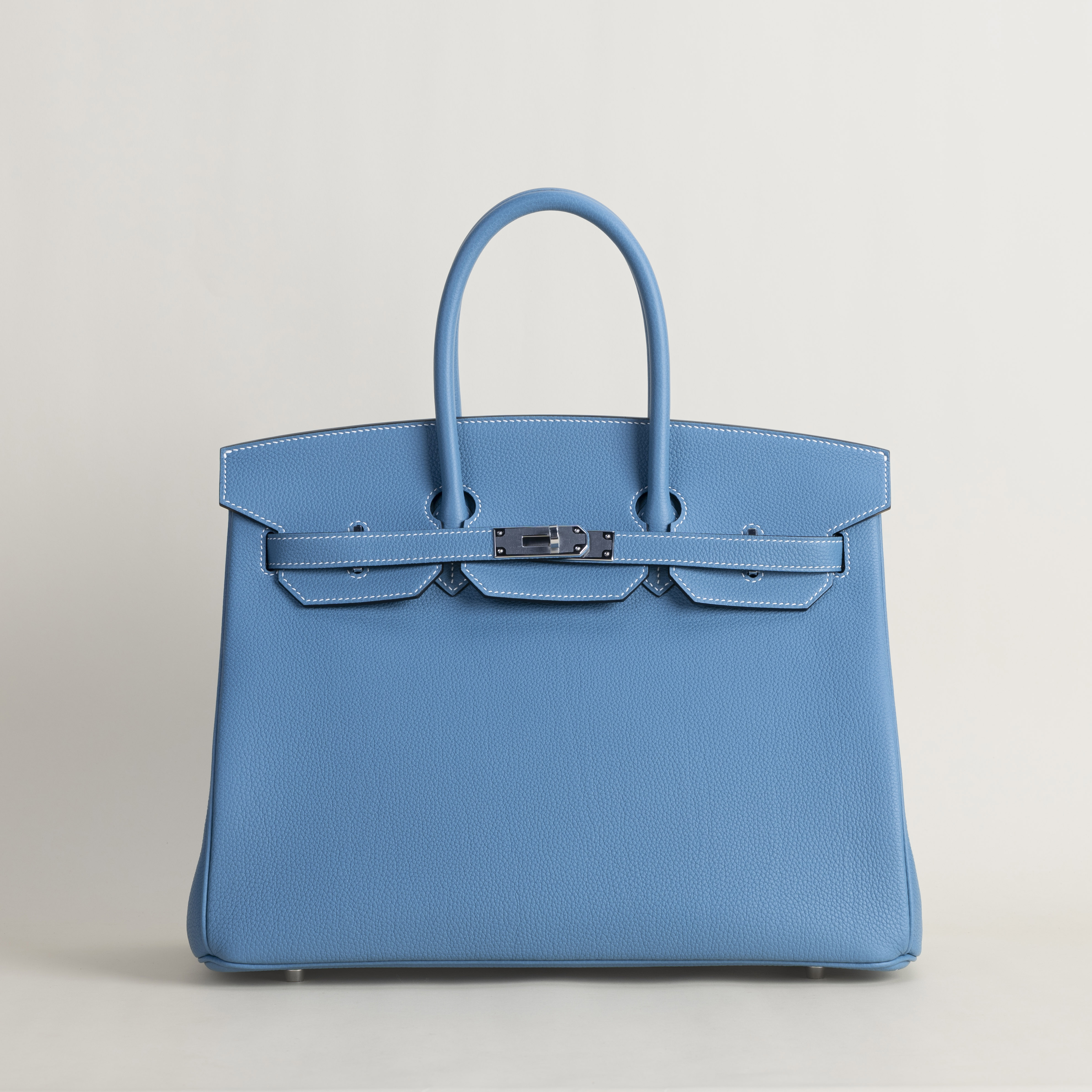 Birkin 35cm Togo 75 Blue Jean PHW