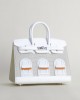 Birkin 20 Faubourg AlligatorEpsomSombaeroMadame 01 Blanc PHW