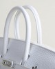 Birkin 20 Faubourg AlligatorEpsomSombaeroMadame 01 Blanc PHW