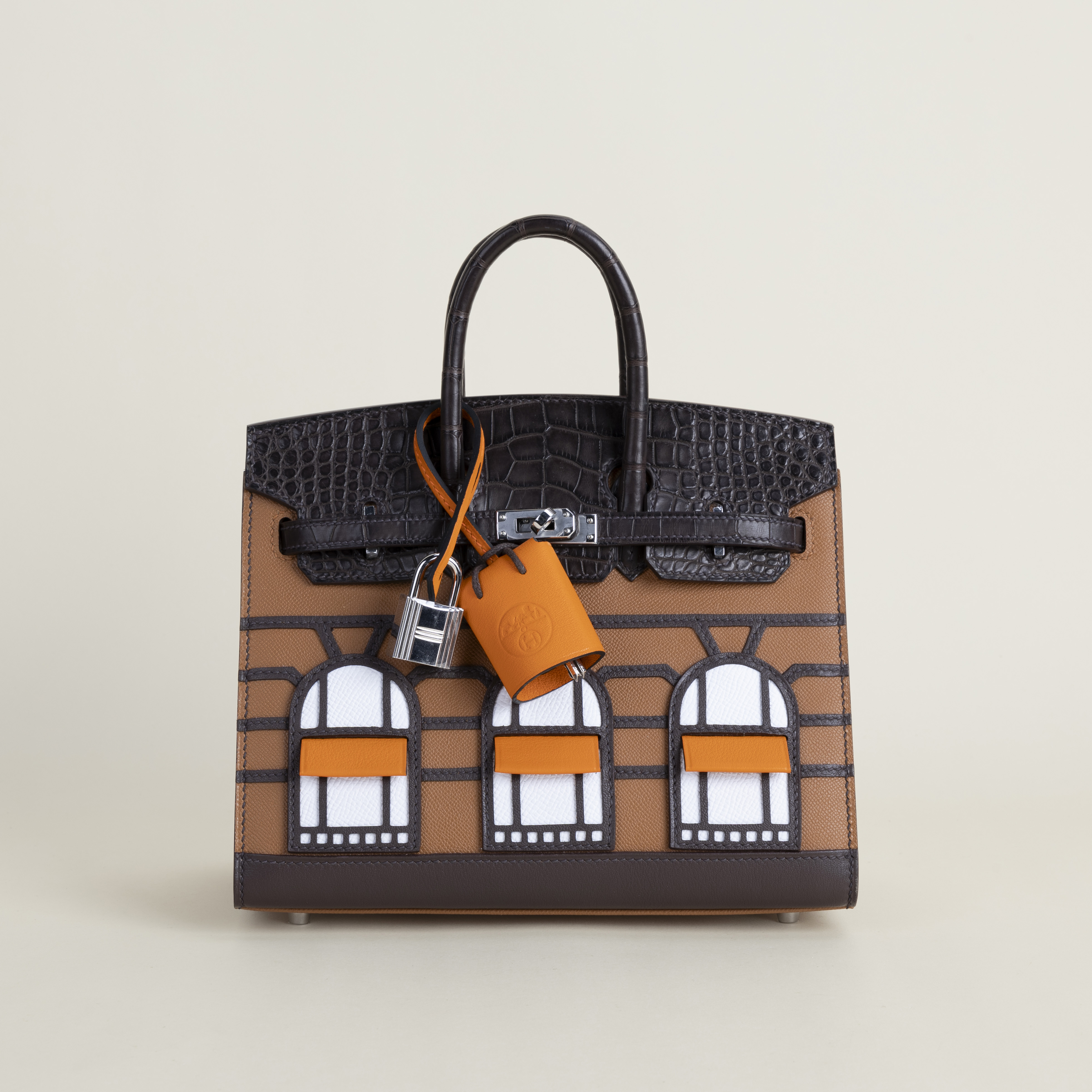 Birkin 20 Faubourg AlligatorEpsomSombaeroMadame 4G Caramelgold PHW