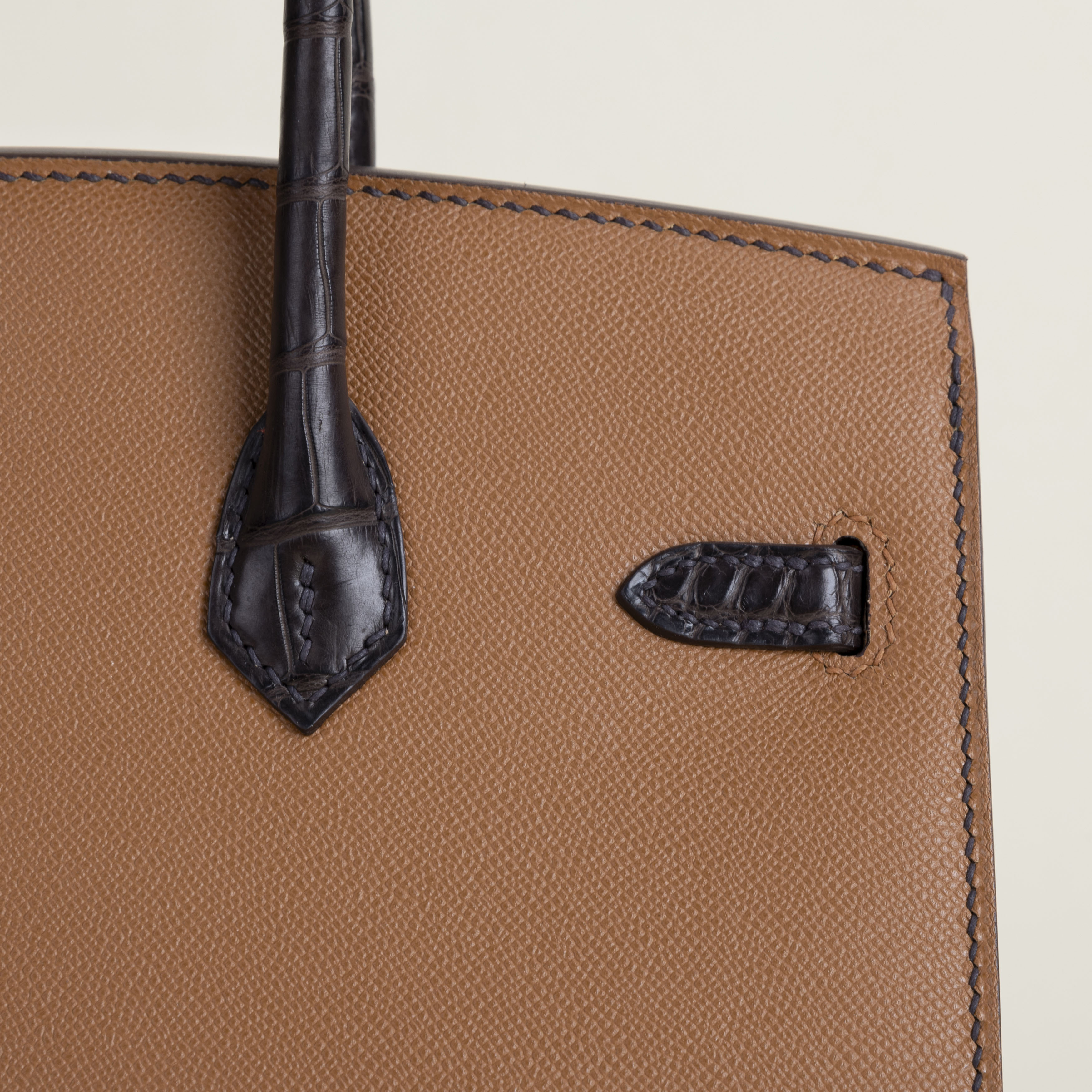 Birkin 20 Faubourg AlligatorEpsomSombaeroMadame 4G Caramelgold PHW