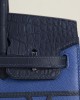 Birkin 20 Faubourg AlligatorEpsomSombaeroMadame S4 Deep blue PHW