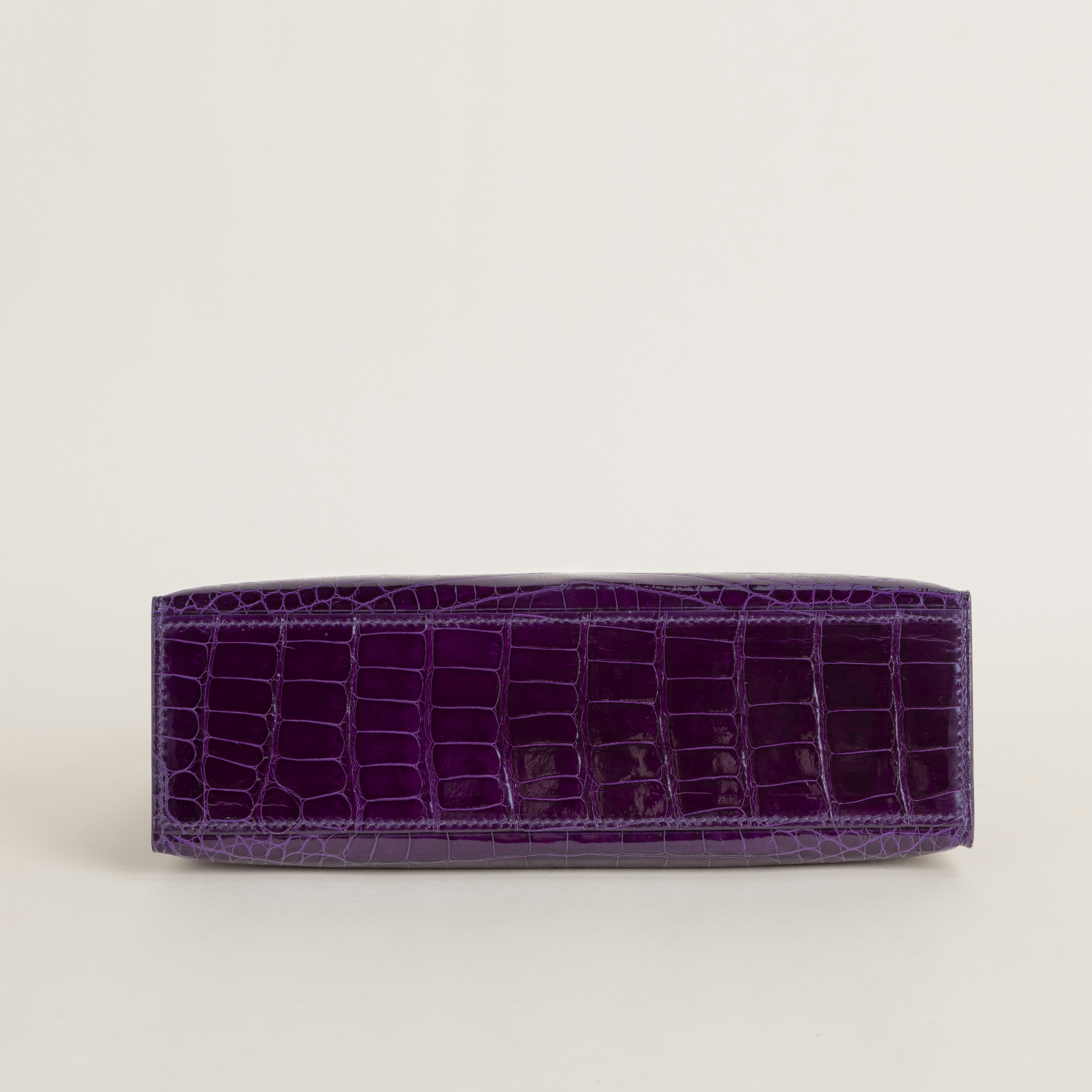 Kelly Pochette Shiny Alligator Crocodile N5 Cassie GHW