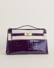 Kelly Pochette Shiny Alligator Crocodile N5 Cassie GHW
