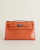 Kelly pochette Lizard skin CK93 Orange PHW
