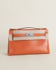 Kelly pochette Lizard skin CK93 Orange PHW