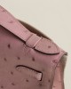 Kelly pochette Ostrich 94 Terre cuite GHW